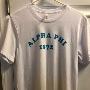 alpha phi t-shirt